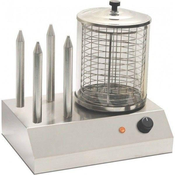 Hot dog machine Model SH4 with 4 rods Power 800 W