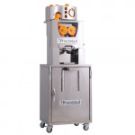 Stainless steel Self Service automatic juicer Frucosol Model SELSERVICE Production 20-25 oranges per minute Max. ø 85 mm