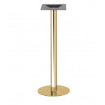 Indoor base TESR Stainless steel frame, gold effect, adjustable feet Model 1833-GH2