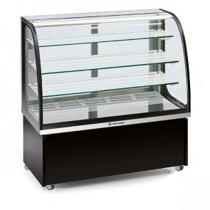 Refrigerated pastry horizontal showcase Model BRIO 137 BTQ/Bis No Frost System Power 600 W Capacity 450 Lt