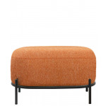 Indoor ottoman TESR Powder coated metal frame, fabric covering.Model 1603-06T