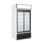 Drinks display with ventilated refrigeration with light box for drinks COF Model 9001080000429