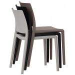 Stackable outdoor chair TESR Polypropylene frame Model 462-S03