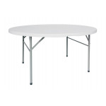 Outdoor table TESR Foldable power coated metal frame, polyethylene foldable top Model 983-Z183