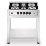 5 burners cooker with cabinet Model EKTP 96 Power 14,3 Kw