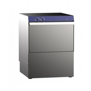 Electromechanical glasswasher SLS stainless steel AISI 304 Clearance 320 mm square basket 40X40 Model E40HECOCESTOQUADRO