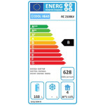 Tavolo Refrigerato GN1/1 in acciaio inox con lavello Modello RC2100LV Refrigerazione ventilata 2 Porte in acciaio inox