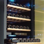 Wine cooler Model Monferrato Bottles capacity:nr. 182 Refrigerated zones: nr. 2