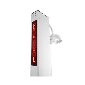 Glass froster with customizable display Frucosol Led lights Model GF1000DISPLAY