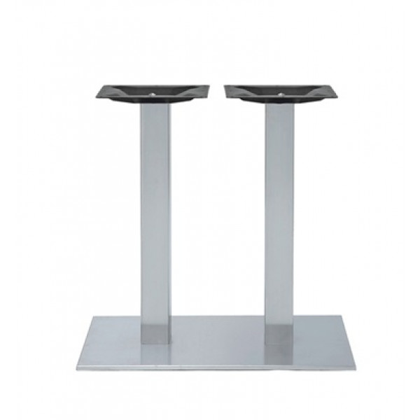 Indoor base TESR Satin stainless steel frame, adjustable feet Model 402-6033I