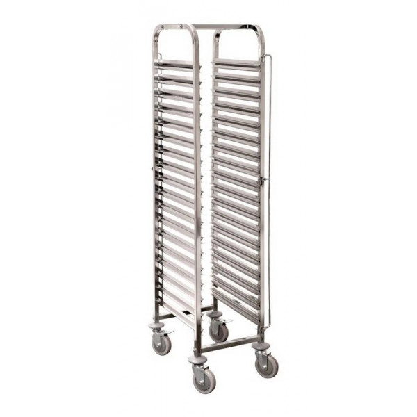Trays trolley 60x40 KAR Capacity n.18 Trays Model TT186040Z