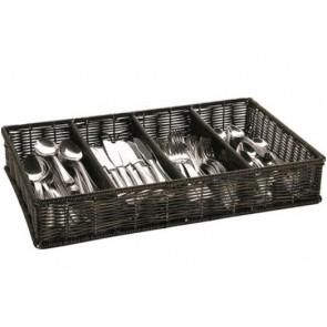 Cutlery tray in plastic net with iron wires Model 104903