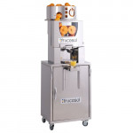 Stainless steel Self Service automatic juicer Frucosol Model SELSERVICE Production 20-25 oranges per minute Max. ø 85 mm