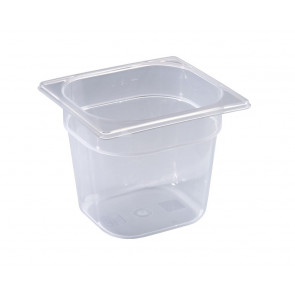 Polypropylene gastronorm container 1/6 Model PP16150