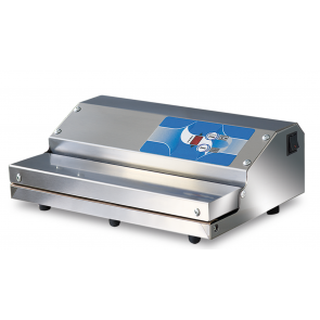 Manual Bar vacuum sealer machines ITC , sealing bar  mm. 400 with steel structure and vacuum pump: 20 L/min. Model PREMIUM 400