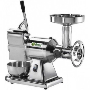 Meat grinder/grater Model 22T aluminum grinding unit Hourly production meat grinder: Kg/h 150/250 Hourly production grater: Kg/h 40