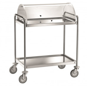 Service trolleys Model CA1390C with dome