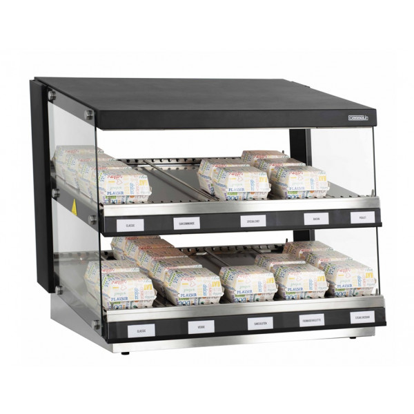 Double heated display for hamburger Model CBIN