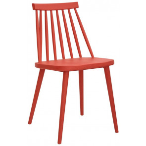 Outdoor chair TESR Polypropylene frame Model 1480-XH3 RED