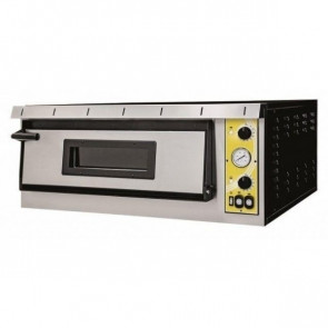 Electric mechanical pizza oven PF 1 cooking chamber N. Pizzas 6 (Ø cm 35) Model Medea6