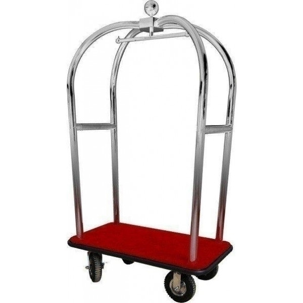 Luggage trolley and clothes rack Model PV2021I stainless steel tube
