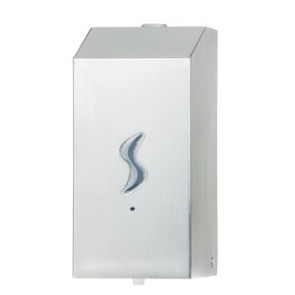 Automatic dispenser of liquid sanitizing spray in SATIN-FINISH STAINLESS STEEL AISI 304 MDL  Model BRINOX SENSOR 104535