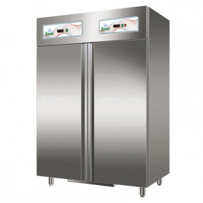 Static refrigerated cabinet Model G-GN1200DT double temperature