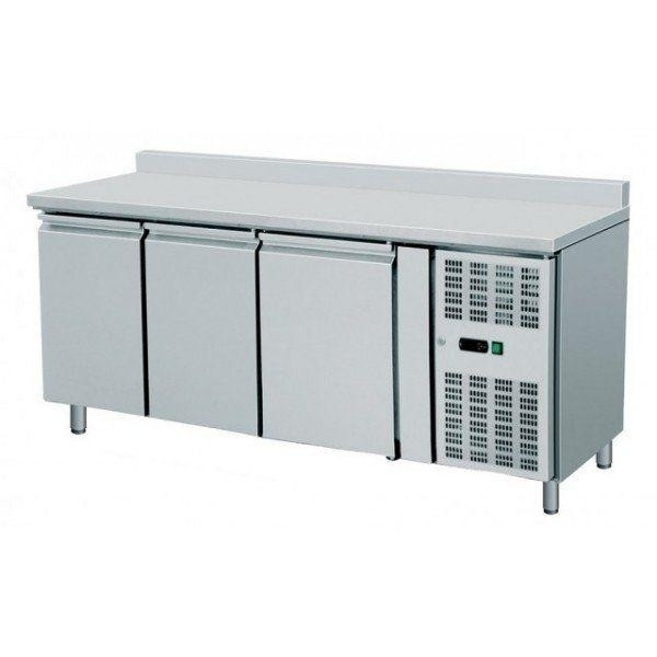 Refrigerated counter Model AK3204TN ventilated GN1/1 with splashback