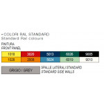 Refrigerated food counter Model MR80125VD Ventilated