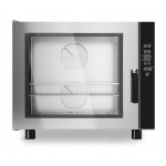 Electric convection oven with humidifier MDLR for pastry Capacity n.6 x 60x40 Hinged door Model BEU664P