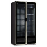Ventilated refrigerated display KLI Model ILLUMIA1270BLK
