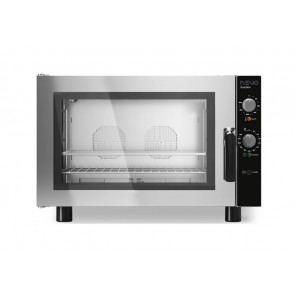 Electric convection oven with humidifier MDLR for gastronomy ,Hinged door Model GEU411