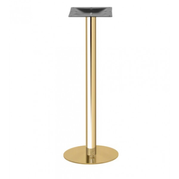 Indoor base TESR Stainless steel frame, gold effect, adjustable feet Model 1833-GH2