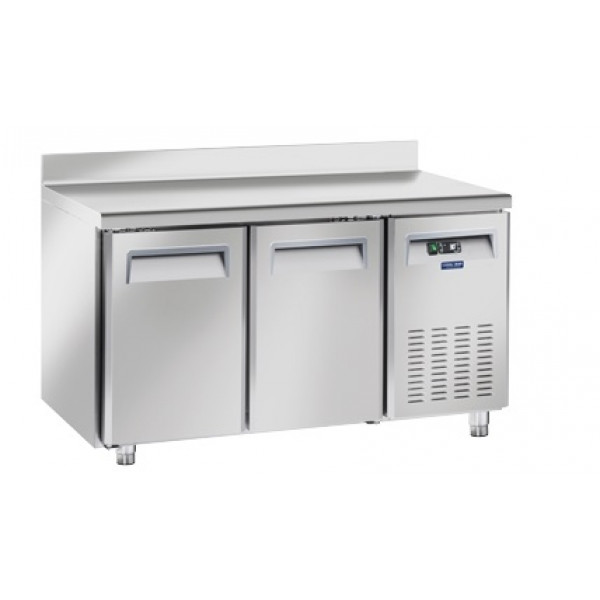 Ventilated refrigerated pastry counter Model PA2200 Suitable for trays 600x400 With splashback