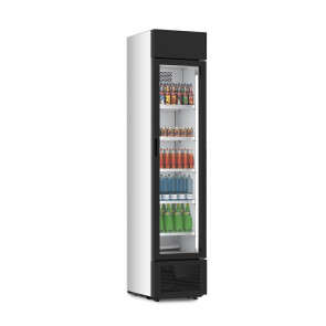 Refrigerated display Model SLIM P Glass door Internal LED light