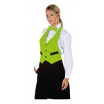Unisex Garcon apron 100% Polyester Black and apple green Model 037026