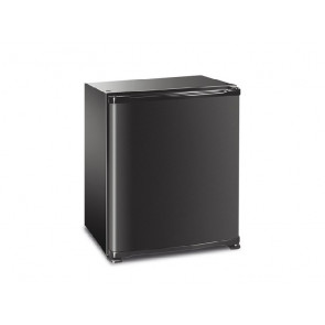 Minibar with curved door and absorption system Model MB30ECOBLACK