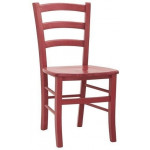 Indoor chair TESR Frame and seat in beech wood Model 1036-G02