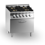 Gas range MDLR 4 burners Electric oven Model CL7080CFGEB