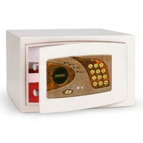 Digital electronic safe in Mobile THX Identical mechanical emergency key for all safes in the same hotel Model 745/ALP