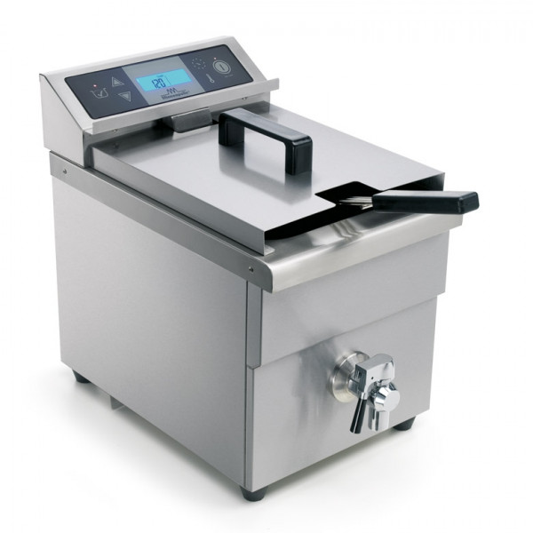 Induction fryer with tap Model KLONDIKE 8R Power 3500 Watt