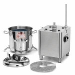 Potato peeler Model PPJ6SC Capacity 10 LT r.p.m. 320 Hourly production kg/h.105