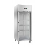 Tropicalized refrigerated cabinet in stainless steel Model AK654BTG glass door