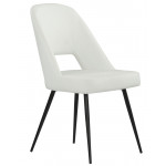 Indoor chair TESR Powder coated metal frame synthetic leather covering.Model 182-XR3