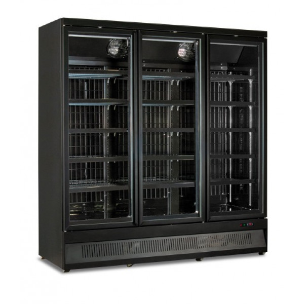 Refrigerated multideck Kli Model MR188BT3 BLACK 3 doors low temperature