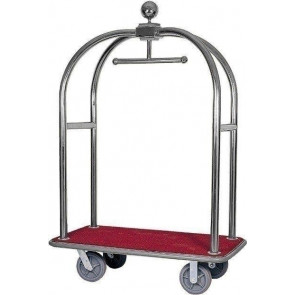 Luggage trolley and clothes rack Model PV2001I stainless steel tube
