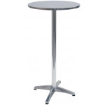 Outdoor table TESR Aluminum frame, stainless steel top Model 095-mta009