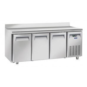 Ventilated refrigerated pastry counter Model PA3200 Suitable for trays 600x400 With splashback