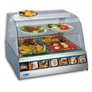Refrigerated countertop display Model CHEF COLD 2 suitable for containers GN1/1, GN1/2 e GN 1/3
