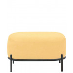 Indoor ottoman TESR Powder coated metal frame, fabric covering.Model 1603-06T